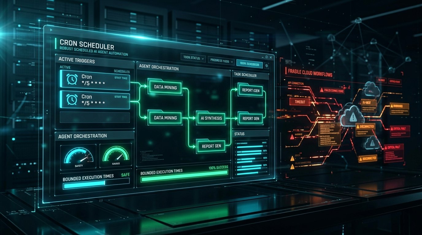 Solving Unreliable Automations: Scheduled AI Task Chains